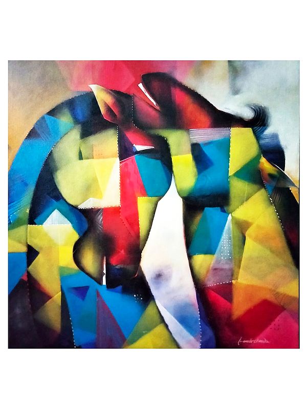 Affection Showing | Acrylic On Canvas | By Samir Chanda