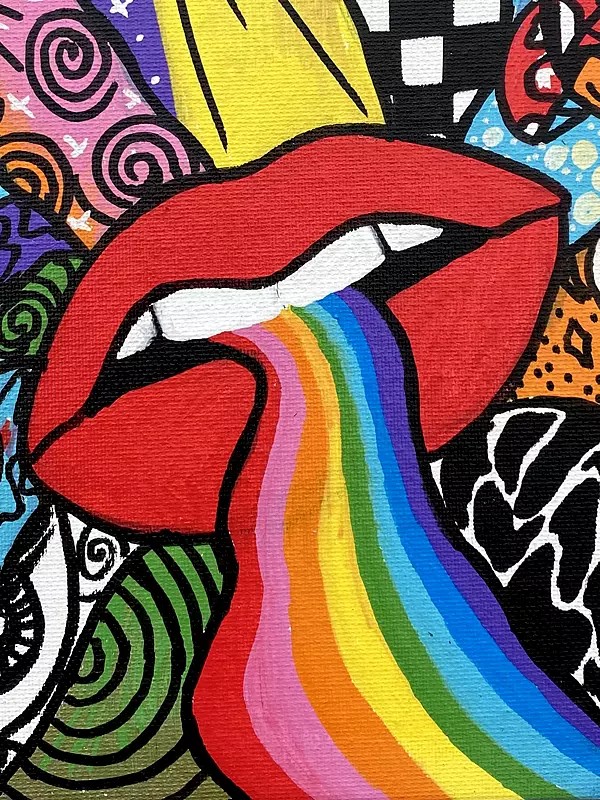 絵画 『Cold Lips!』 NORRY 絵画 『Cold Lips!』 NORRY 絵画 『Cold Lips!』 NORRY