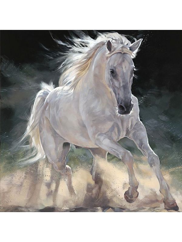 Speedy Horse | Acrylic On Canvas | By Anant Roop Art Studio
