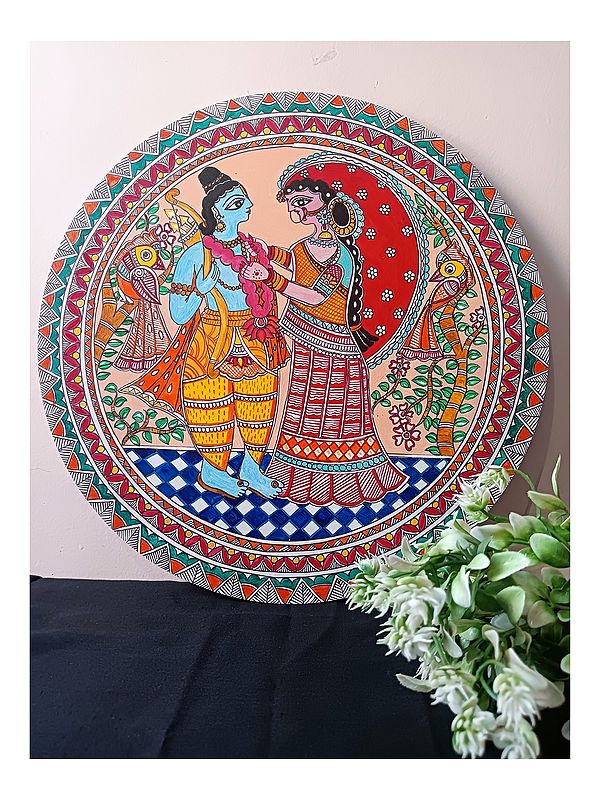 Siya Ke Ram | Acrylic on MDF Board | By Rina Patwa