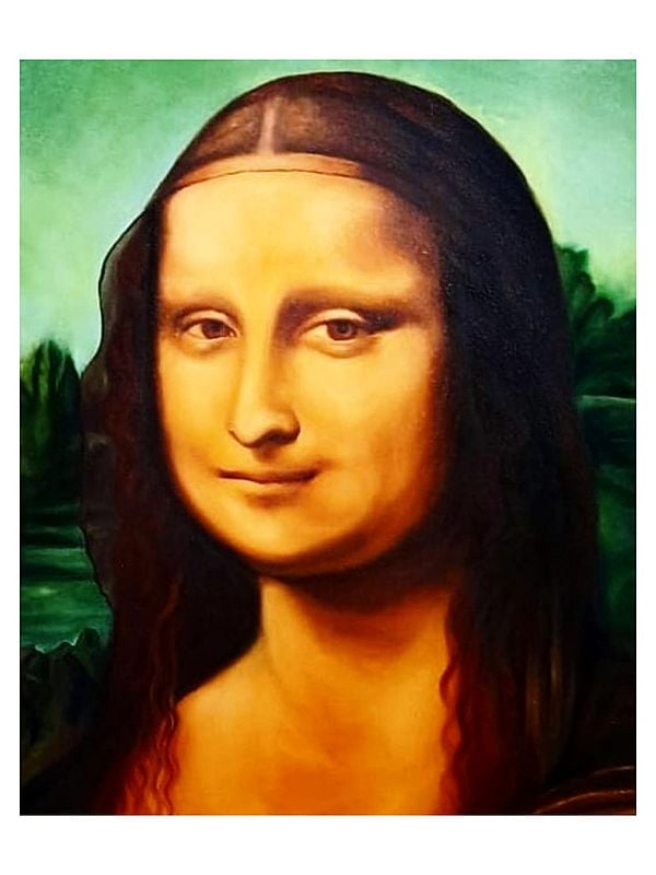 Mona Lisa Portrait | Oil On Canvas | By Gulpasha