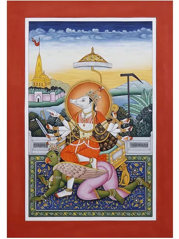 Goddess Varahi (One of the Saptamatrikas)