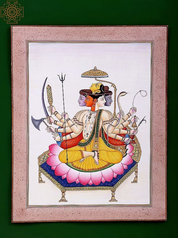 Sadashiva or Pancha-mukha Shiva