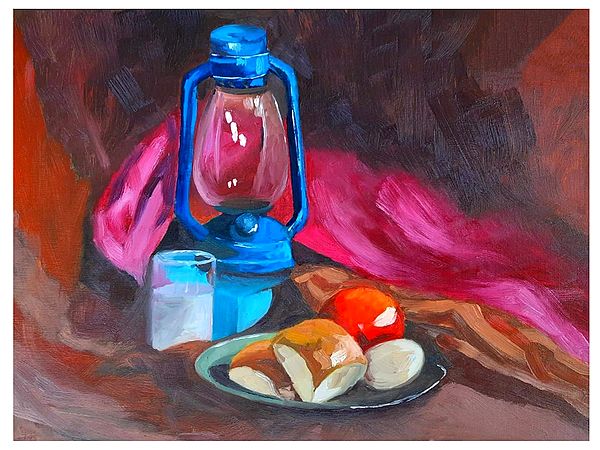 Still Life | Oil Color Painting by Harshita Deogade