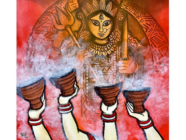 Traditional Durga Pooja Dhunuchi Dance | Mrinal Dutt