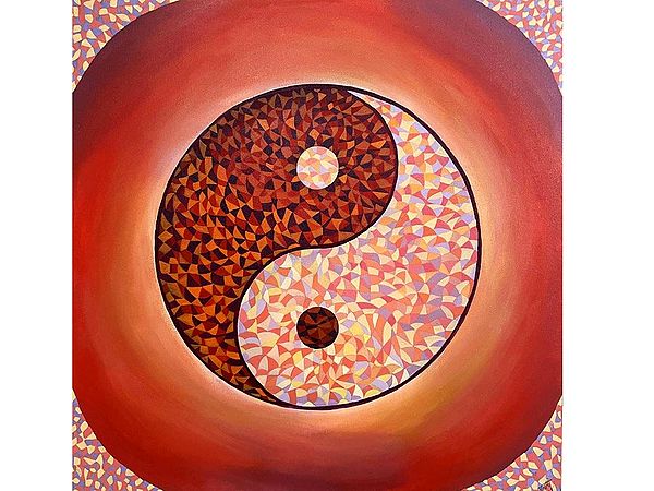 Yin Yang | Acrylic On Canvas | Roshni Jashnani