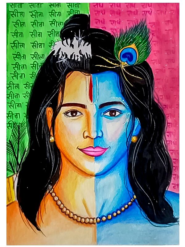 Ram Krishna | Pencil Color Drawing by Samata Ghosh