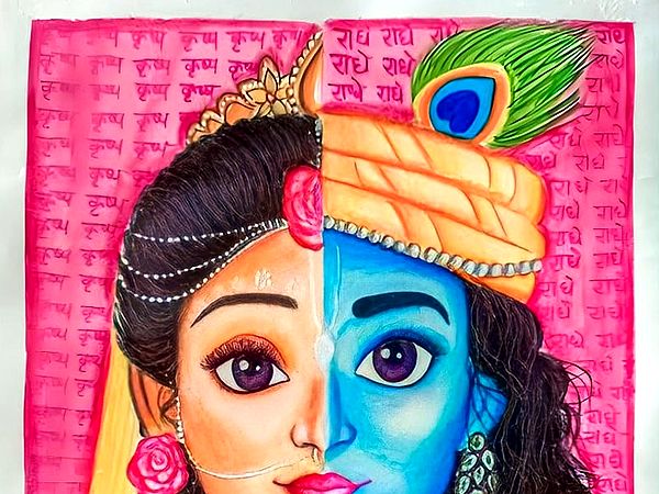 Pencil Sketch Of Shri Krishna - Desi Painters