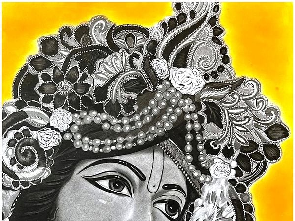 How to draw shri Krishna drawing step by step || bal Krishna drawing -  YouTube