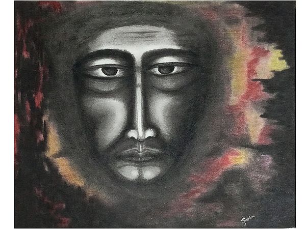 Being Face | On Paper | Artwork by Sukanya Sarkar