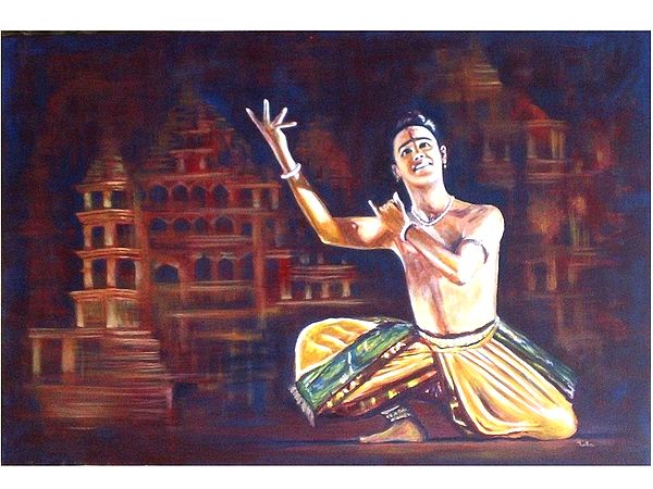 Krishna Nee Acrylic Painting | On Canvas | By Usha Shantharam