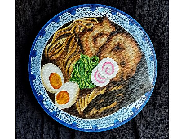 Ramen (Food Art) | Acrylic On Canvas | Akshita Makhija