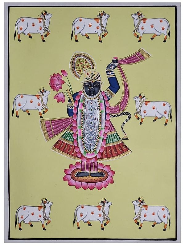 Shrinathji Pichhwai Painting | by Jagriti Bhardwaj