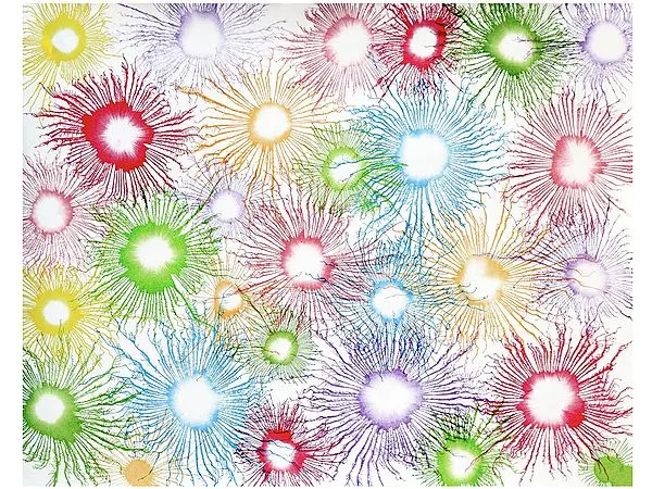 Exploflora Abstract Painting By Sumit Mehndiratta