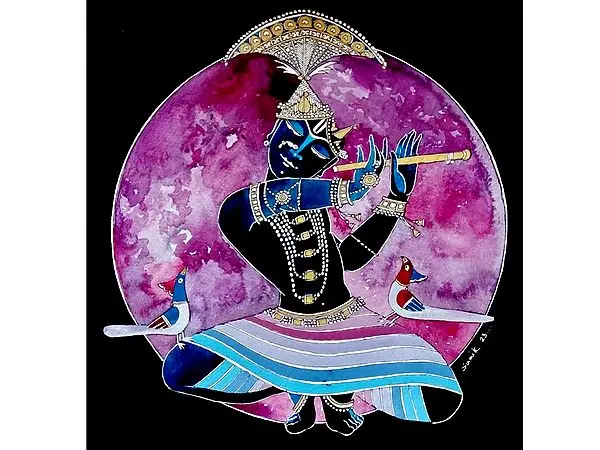 Shirnathji | Painting By Samik De