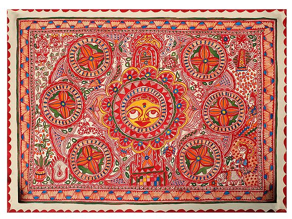 Kohbar Madhubani Painting