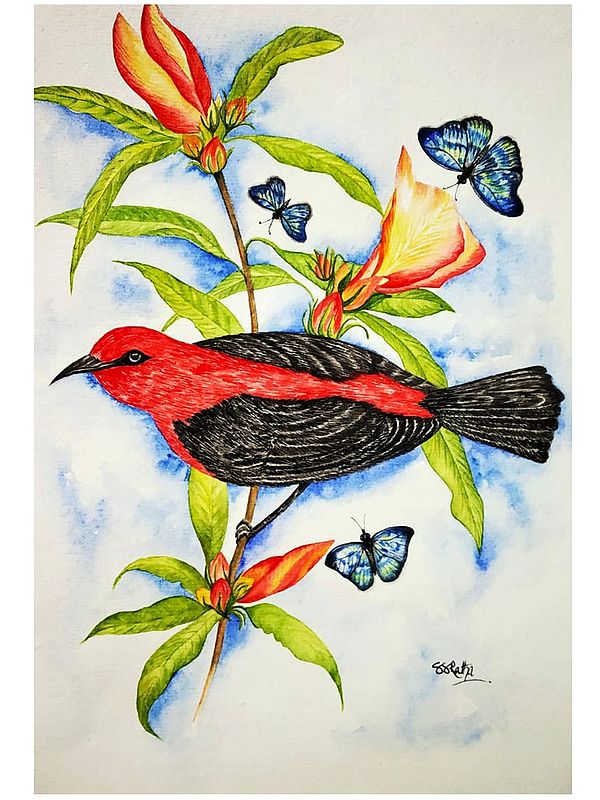 Colorful Nature 1 | Watercolor On Paper | By Salisalima Ratha