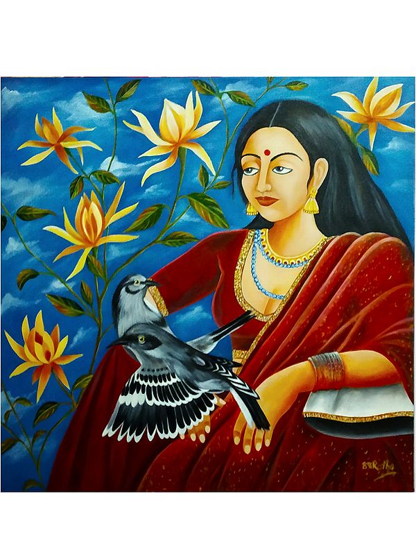 Natures Love | Oil On Canvas | By Salisalima Ratha