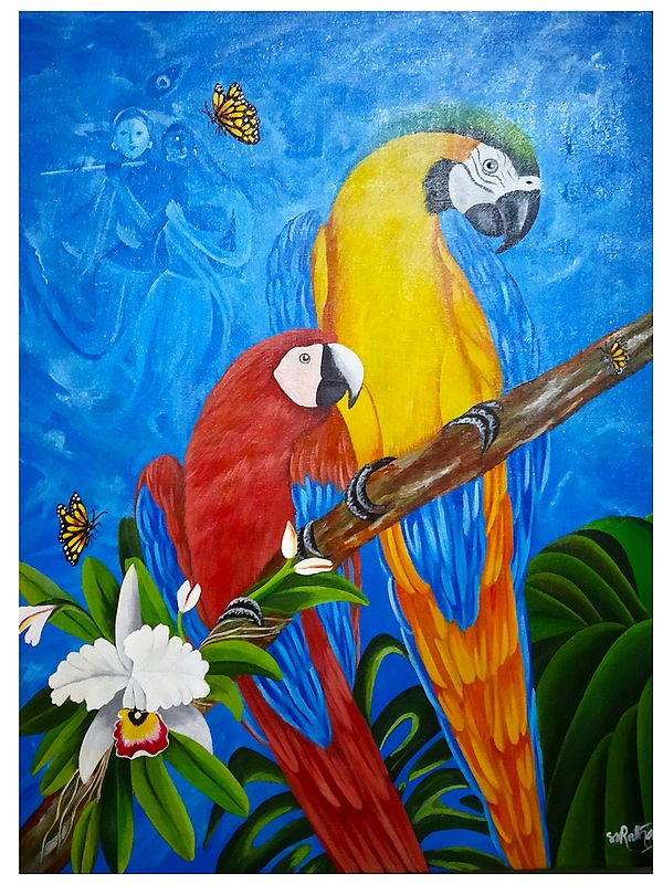 Varshvan Arcylic Painting | On Canvas | By Salisalima Ratha