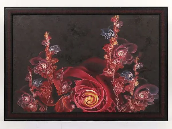 Angular Velocity | Framed Oil Painting
