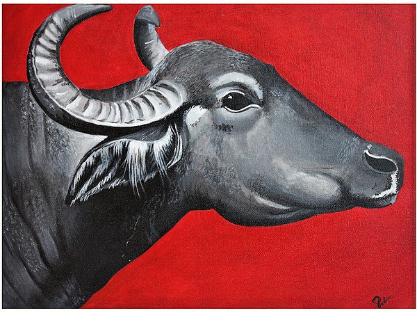 Black Beauty | Acrylic On Canvas | By Rohini R Sundar