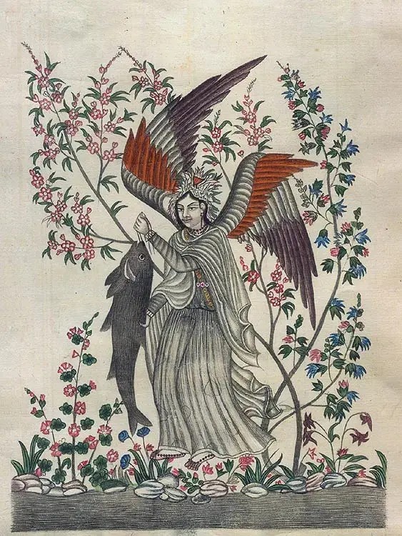 The Angel with Fish