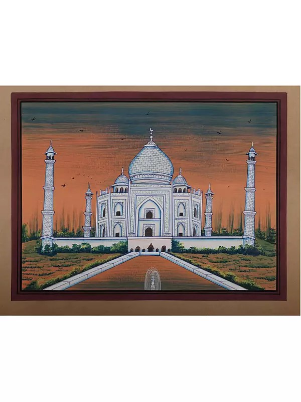 Painting of Taj Mahal | Watercolor on Paper