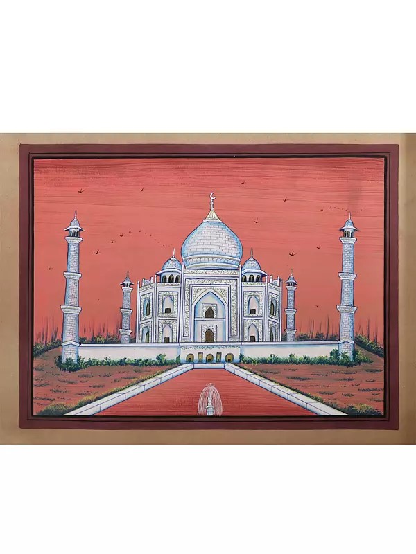 Painting of Taj Mahal | Watercolor on Paper