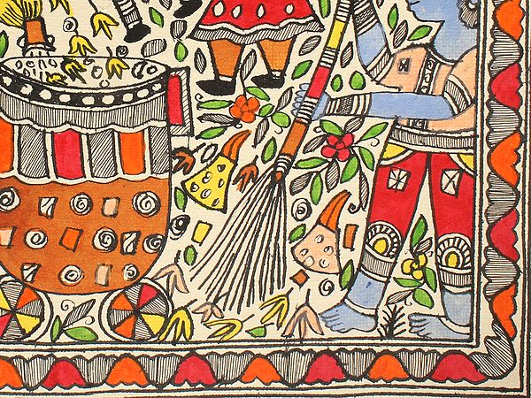 Swachh Bharat Abhiyan | Madhubani Painting | Exotic India Art