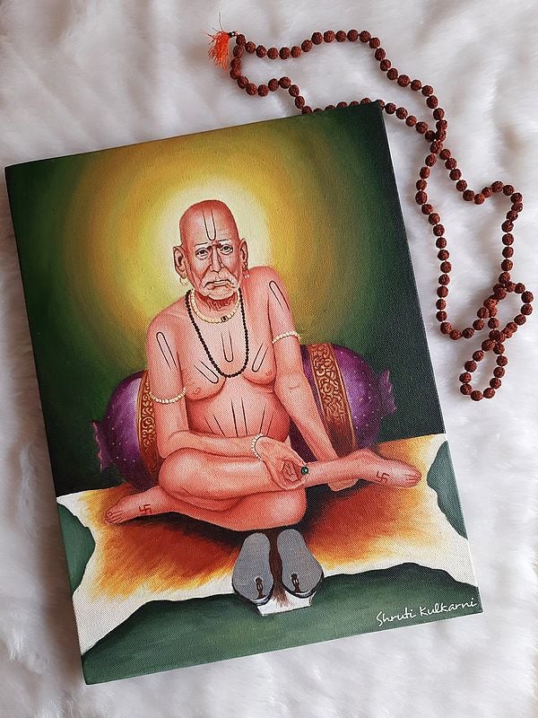Shri Swami Samarth | Painting by Shruti Kulkarni