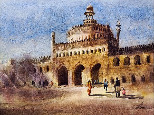 Rumi Gate Lucknow | Aesthetic Art | Achintya Hazra