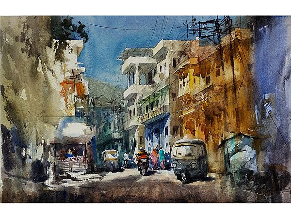 Daily Life In Bundi Rajasthan | Aesthetic Art | Achintya Hazra
