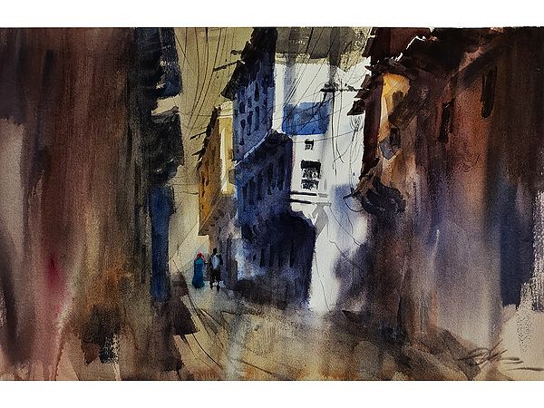 Deep In The Streets | Aesthetic Art | Achintya Hazra