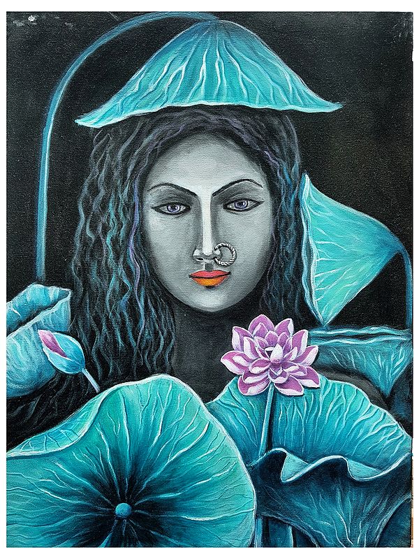 Nature and the Beauty | Acrylic on Canvas | Painting by Gayatri Mavuru