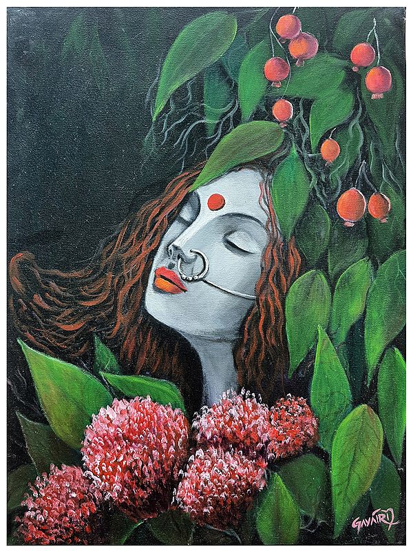 Beauty in Nature | Acrylic on Canvas | Painting by Gayatri Mavuru