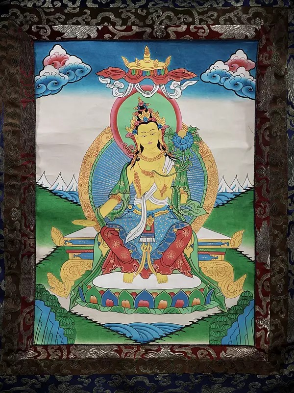 Tibetan Buddhist Maitreya Buddha