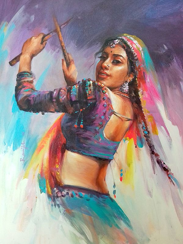 The Soul Of Dandia Painting