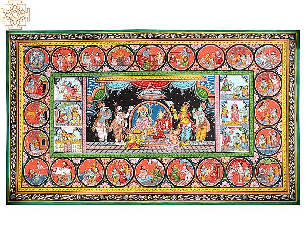 The Ramayana Story | Odisha painting | Odisha Painting