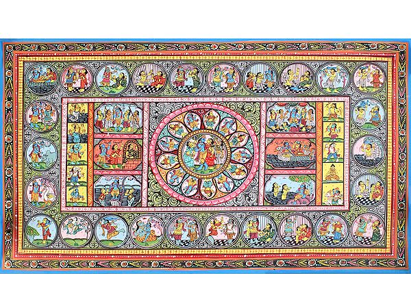 Lord Radha Krishna Story | Odisha Painting