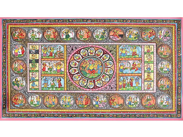Lord Ganpati Story | Odisha Painting
