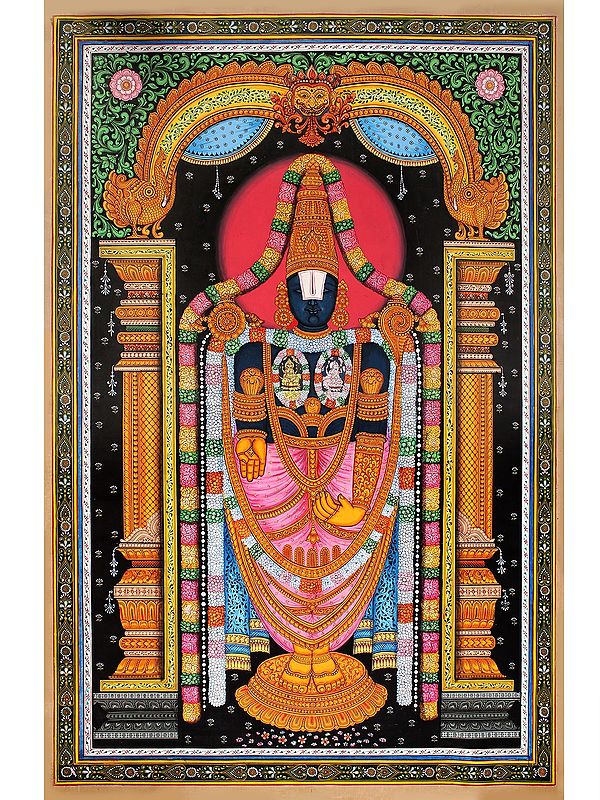 Shri Venkateswara BalaJi | Patta Painting | Odisha Art
