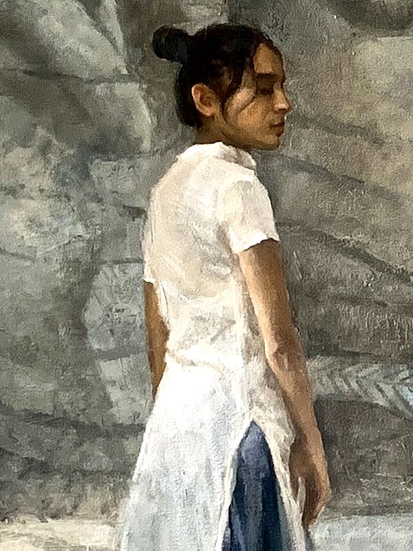 Intangible Frequencies Painting by Nilisha Phad Exotic India Art