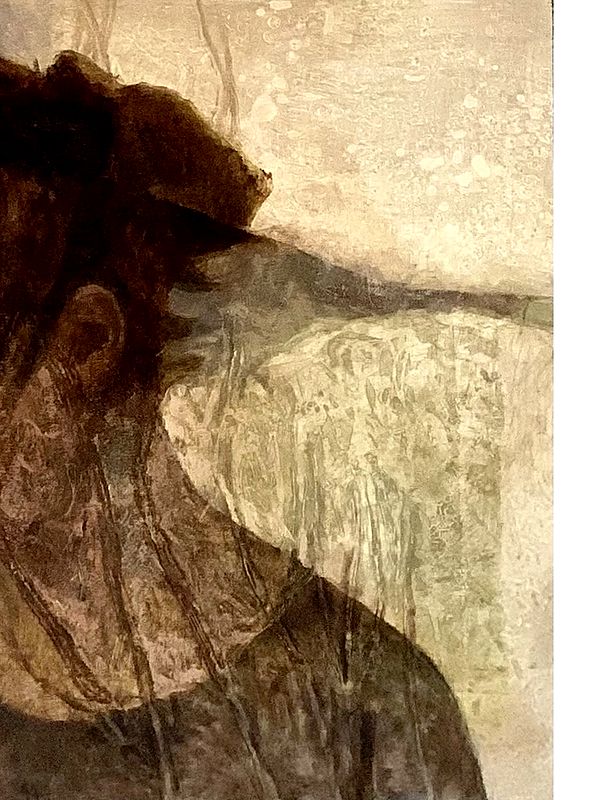 Transient Painting by Nilisha Phad Exotic India Art