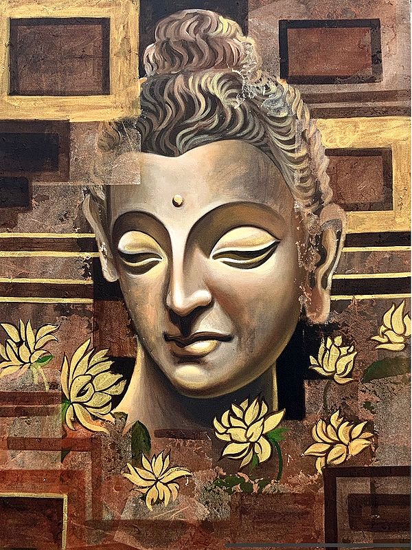Guatama Buddha | Painting by MK Goyal
