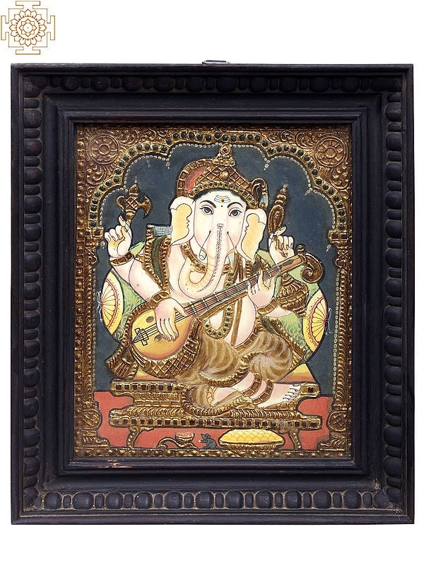 Ganesha Playing the Veena