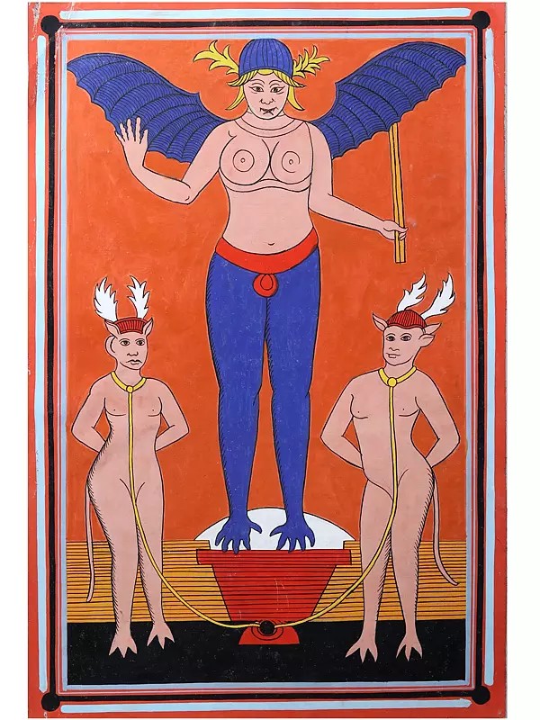 The Devil (Tarot Card Illustration)