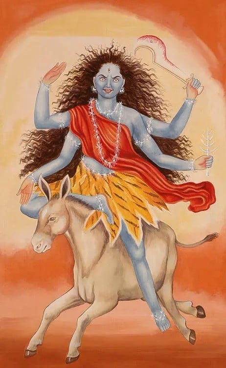 Navadurga - The Nine Forms of Goddess Durga - KALARATRI