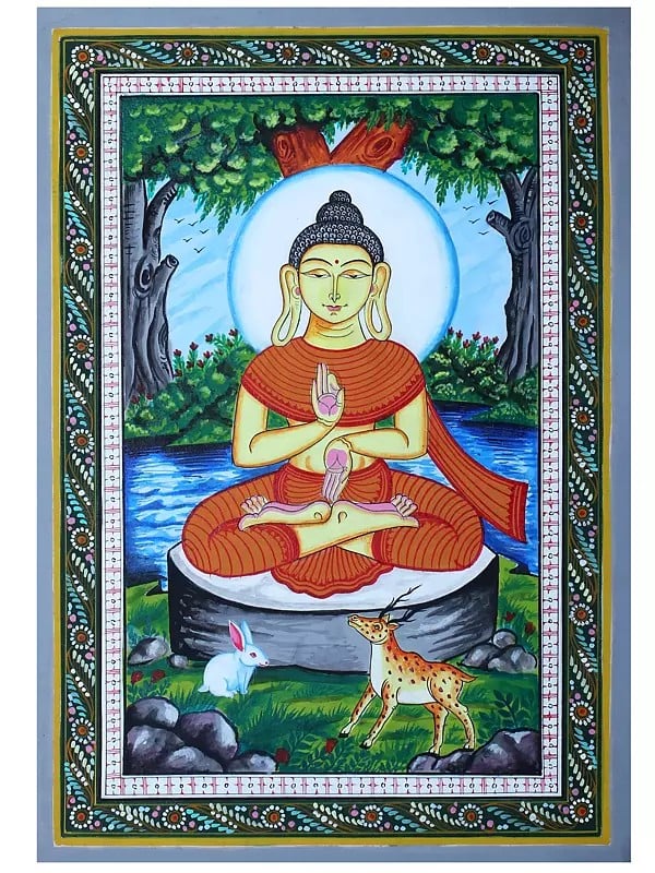 Sitting Gautam Buddha