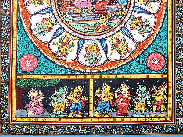 Ram Darbar with Ramayan Episodes | Exotic India Art