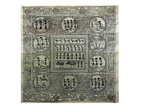 Tribal Warli Figures